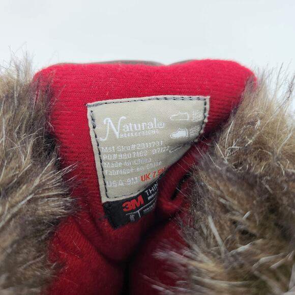 Natural Reflections Women's Size 9 Lumber Jill Insulated Pac Boots - Picture 5 of 5